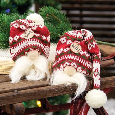 2 Set Silly & Willy Gnomes - The Fox Decor